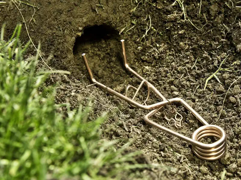 Pièges mécaniques à taupes utilisés par notre taupier à Heugas